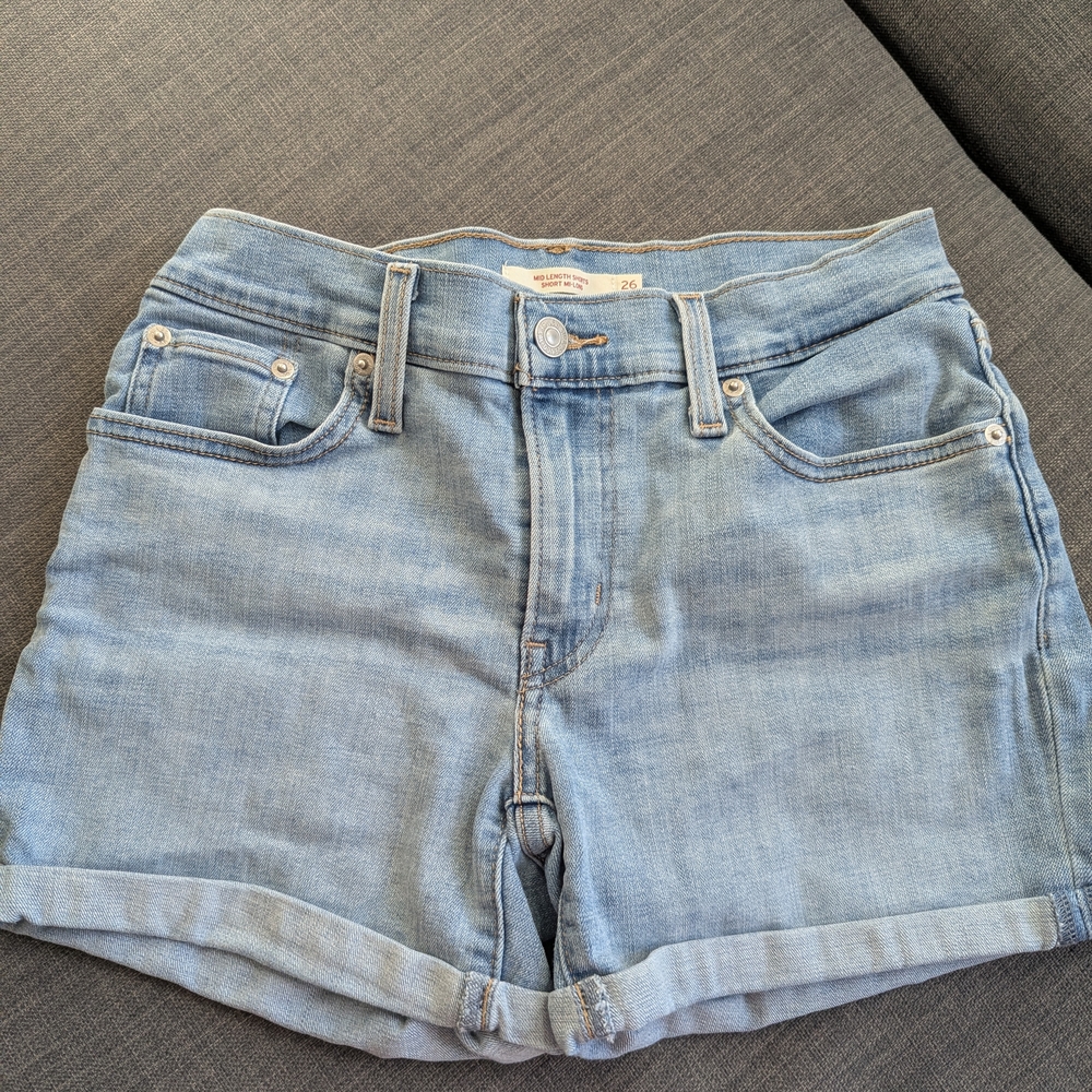 Levi's Light Blue Women's Shorts